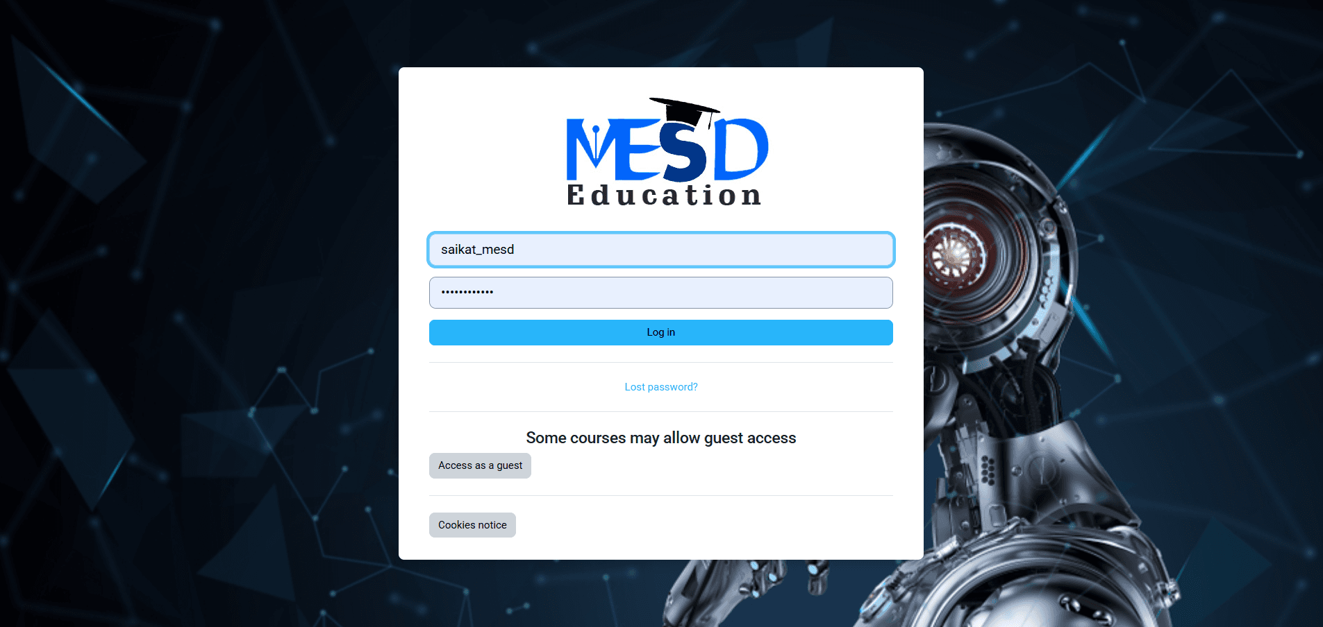 Education Web Portal and E Learning